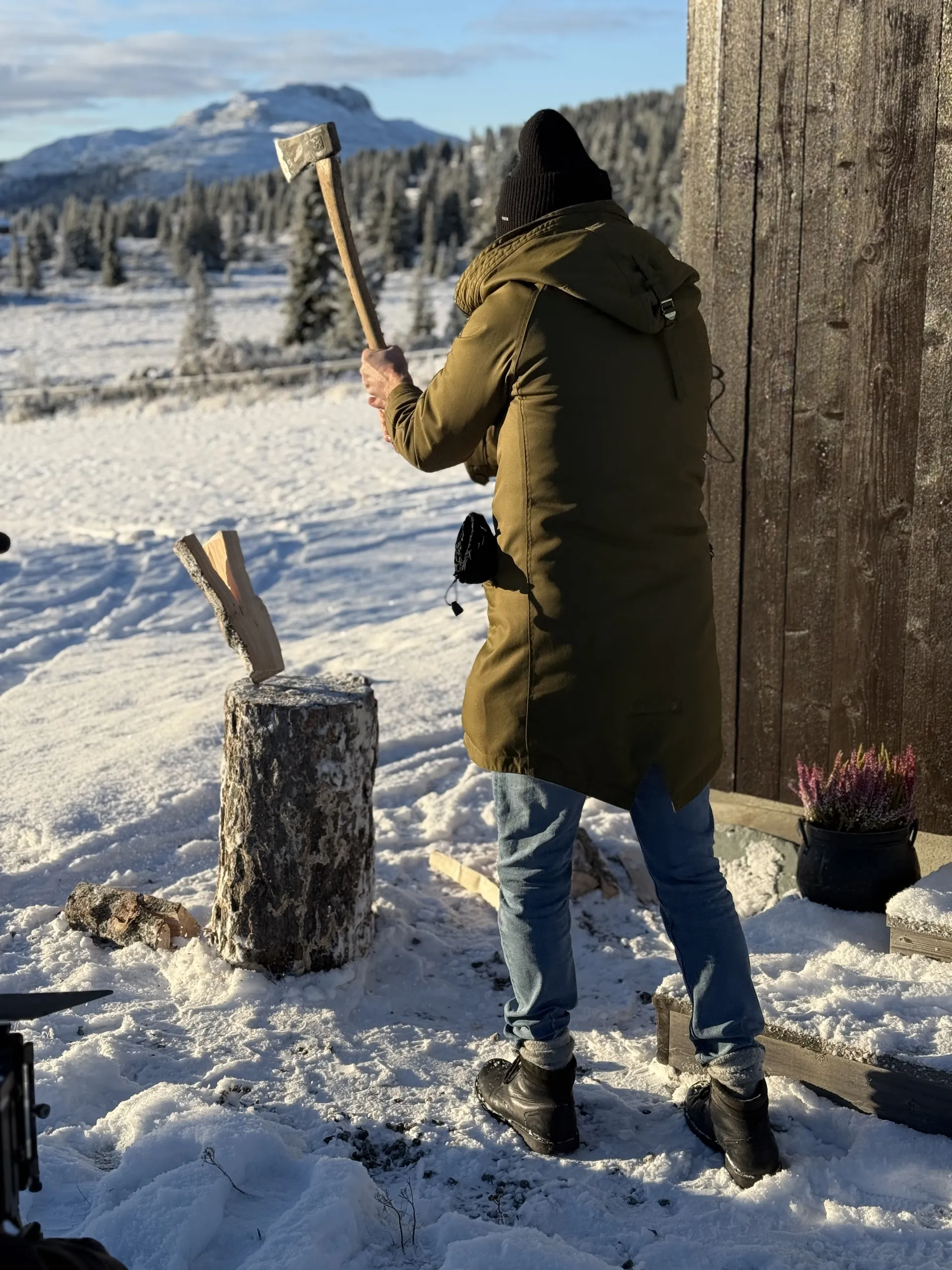 Bak kulissene: Reklamefilm Valdres Brannkasse 3